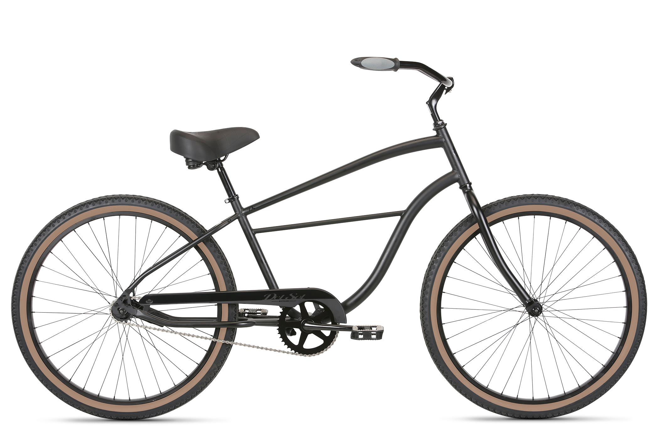 Simple beach top cruiser bike