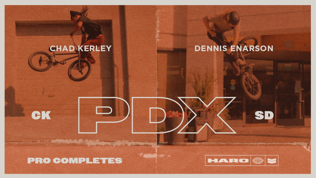 Haro BMX: Dennis Enarson & Chad Kerley Pro Completes in PDX.