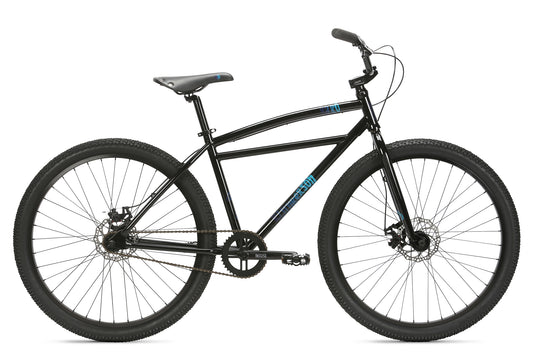 bmx cruiser bicycles 26" Firmstrong Bruiser Single Speed Beach Men's Bicycle, Matte Black w/ Red Rims inch wide tires provide a cushioned Jet Gladiator 24" Cruiser BMX