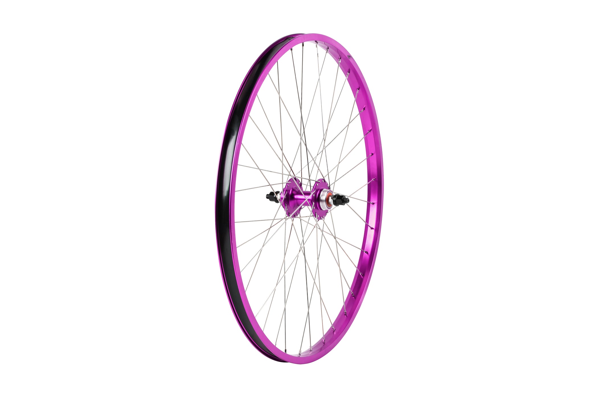 Purple bike rims sale