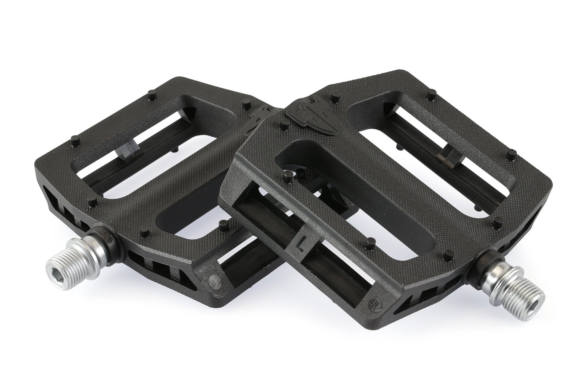 bmx flat pedals Slim Plastic Pedals – Haro Bikes